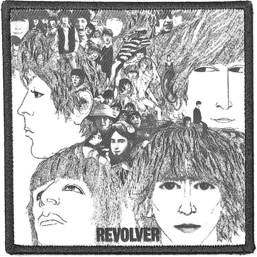 THE BEATLES ザ・ビートルズ (ABBEY ROAD発売55周年記念 ) - Revolver Album Cover / ワッペン 【公式 / オフィシャル】