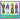 THE BEATLES ザ・ビートルズ (ABBEY ROAD発売55周年記念 ) - Yellow Submarine Band in Stripes / ワッペン 【公式 / オフィシャル】