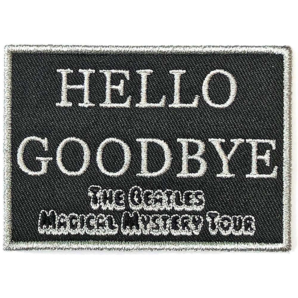 THE BEATLES ザ・ビートルズ (ABBEY ROAD発売55周年記念 ) - Hello Goodbye / SONG TITLES / ワッペン 【公式 / オフィシャル】