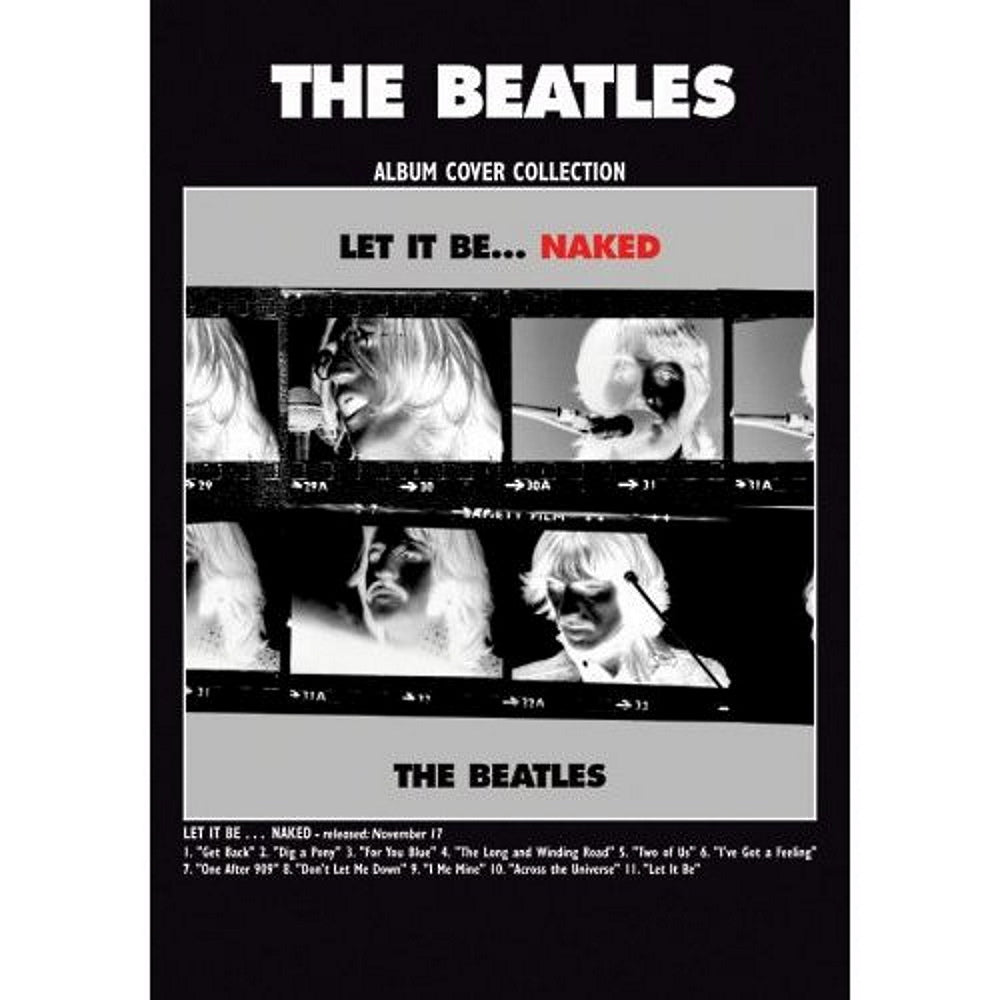 THE BEATLES ザ・ビートルズ (ABBEY ROAD発売55周年記念 ) - Let it Be / ポストカード・レター 【公式 / オフィシャル】
