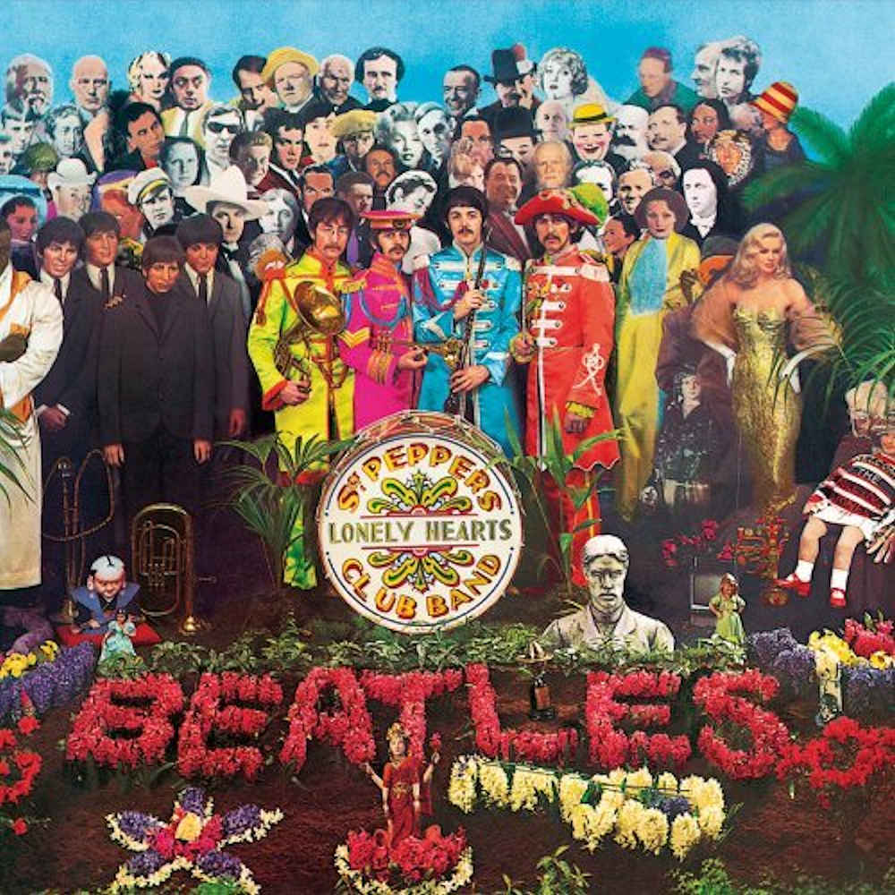THE BEATLES ザ・ビートルズ (ABBEY ROAD発売55周年記念 ) - Wall Sign: Sgt Pepper / インテリア置物 【公式 / オフィシャル】
