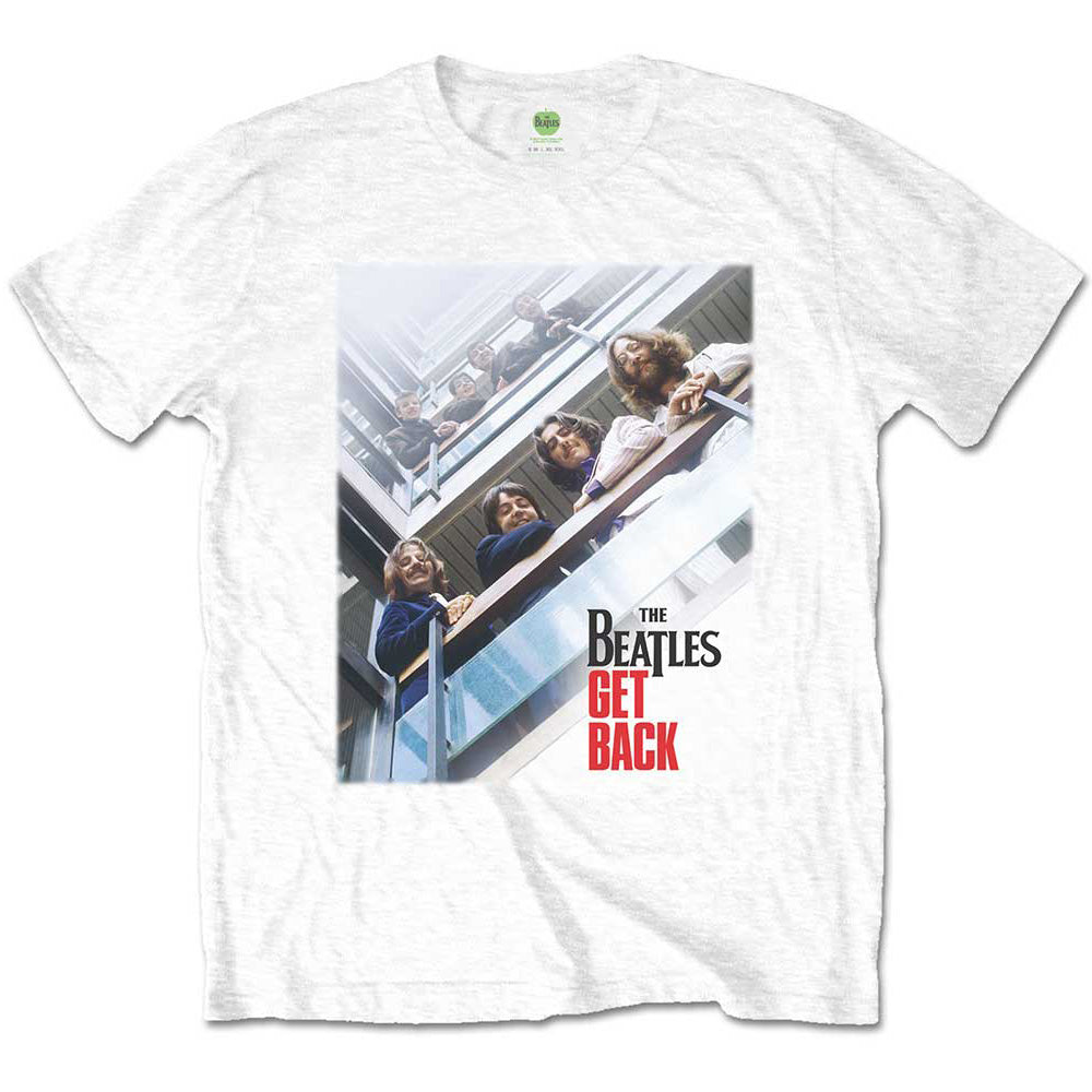 THE BEATLES ザ・ビートルズ (ABBEY ROAD発売55周年記念 ) - Get Back Poster / Tシャツ / メンズ 【公式 / オフィシャル】