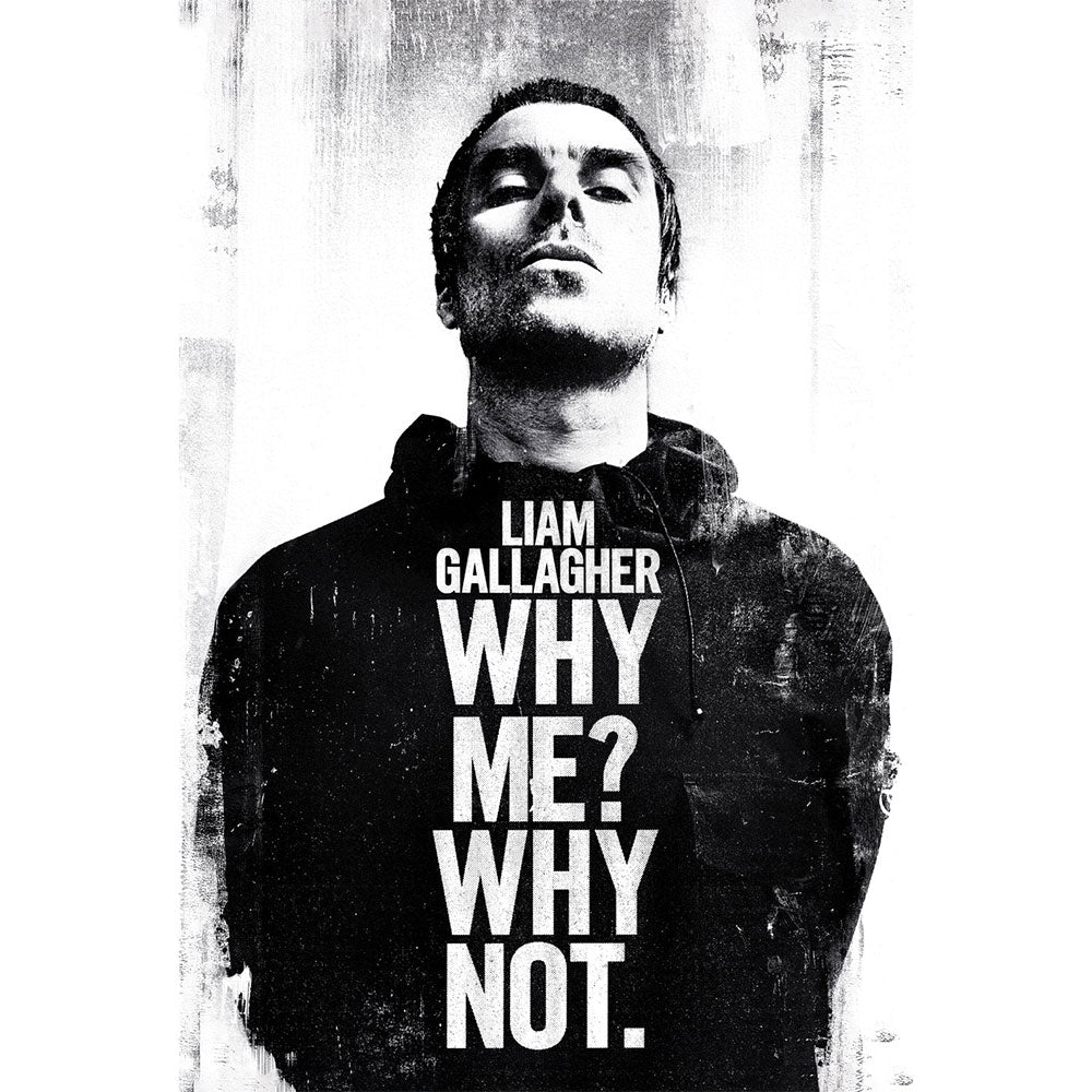 OASIS オアシス (ノエル来日決定 ) - Liam Gallagher / Why Me Why Not / ポスター 【公式 / オフィシャル】