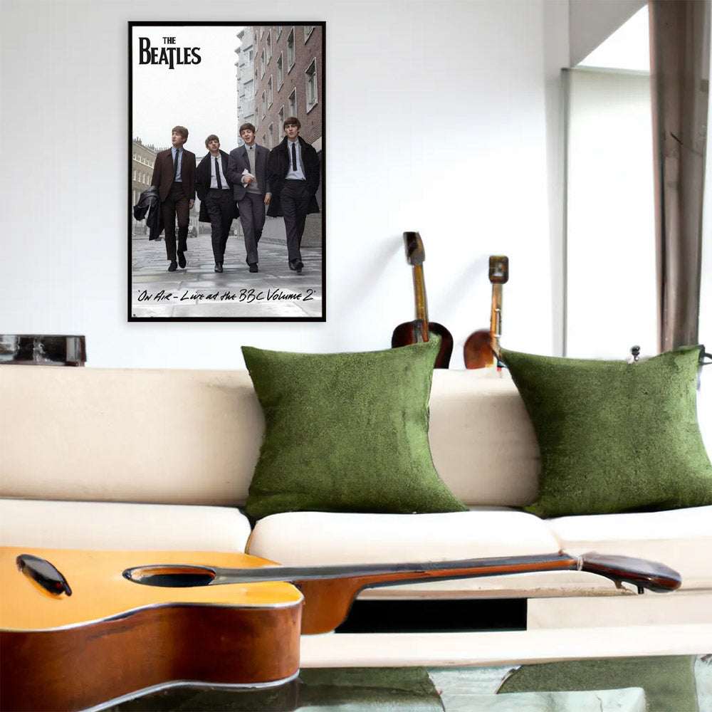 THE BEATLES ザ・ビートルズ (ABBEY ROAD発売55周年記念 ) - On Air 2013 / ポスター 【公式 / オフィシャル】