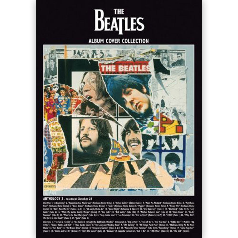 THE BEATLES ザ・ビートルズ (ABBEY ROAD発売55周年記念 ) - Anthology 3 Album (Standard) / ポストカード・レター 【公式 / オフィシャル】