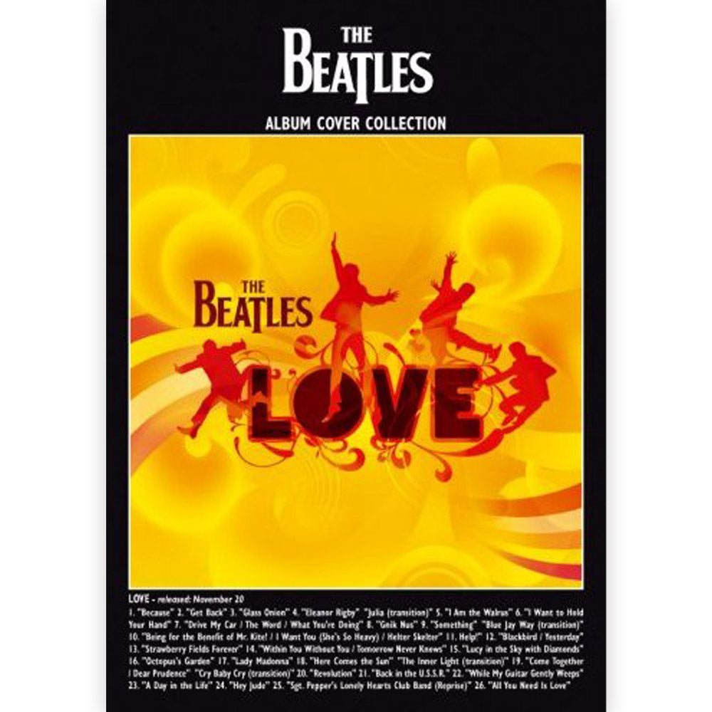 THE BEATLES ザ・ビートルズ (ABBEY ROAD発売55周年記念 ) - Love Album (Standard) / ポストカード・レター 【公式 / オフィシャル】