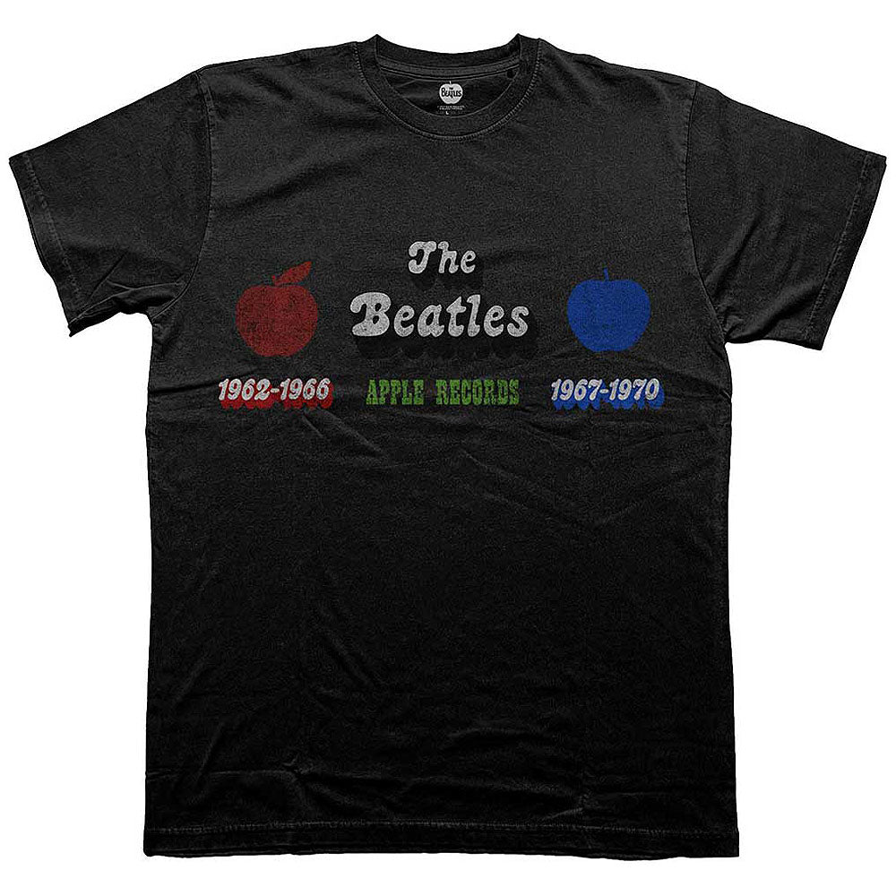 THE BEATLES ザ・ビートルズ (ABBEY ROAD発売55周年記念 ) - Apple Years 赤盤・青盤 / Tシャツ / メンズ 【公式 / オフィシャル】