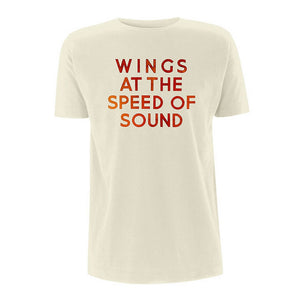 【予約商品】 PAUL MCCARTNEY ポールマッカートニー (9月 映画公開 ) - Wings at the Speed of Sound / バックプリントあり / Tシャツ / メンズ 【公式 / オフィシャル】