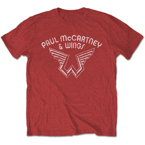 【予約商品】 PAUL MCCARTNEY ポールマッカートニー (9月 映画公開 ) - Wings Logo / Tシャツ / メンズ 【公式 / オフィシャル】