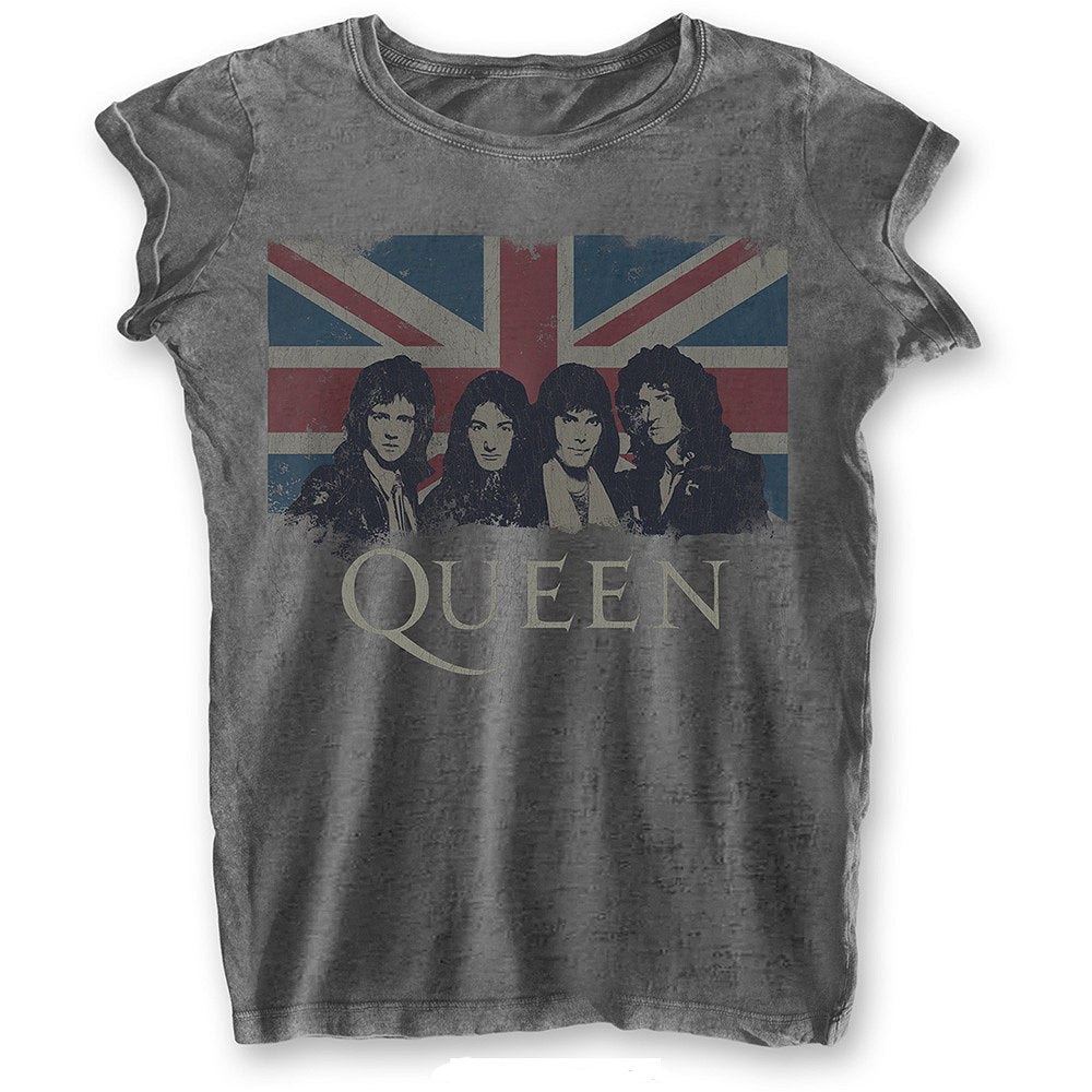 QUEEN - (フレディ 生誕 80年 ) - VINTAGE UNION JACK / Black Label（ブランド）