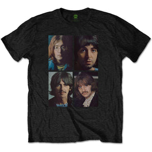 THE BEATLES ビートルズ (ABBEY ROAD 55周年 ) - White Album Faces / バックプリントあり / Tシャツ / メンズ