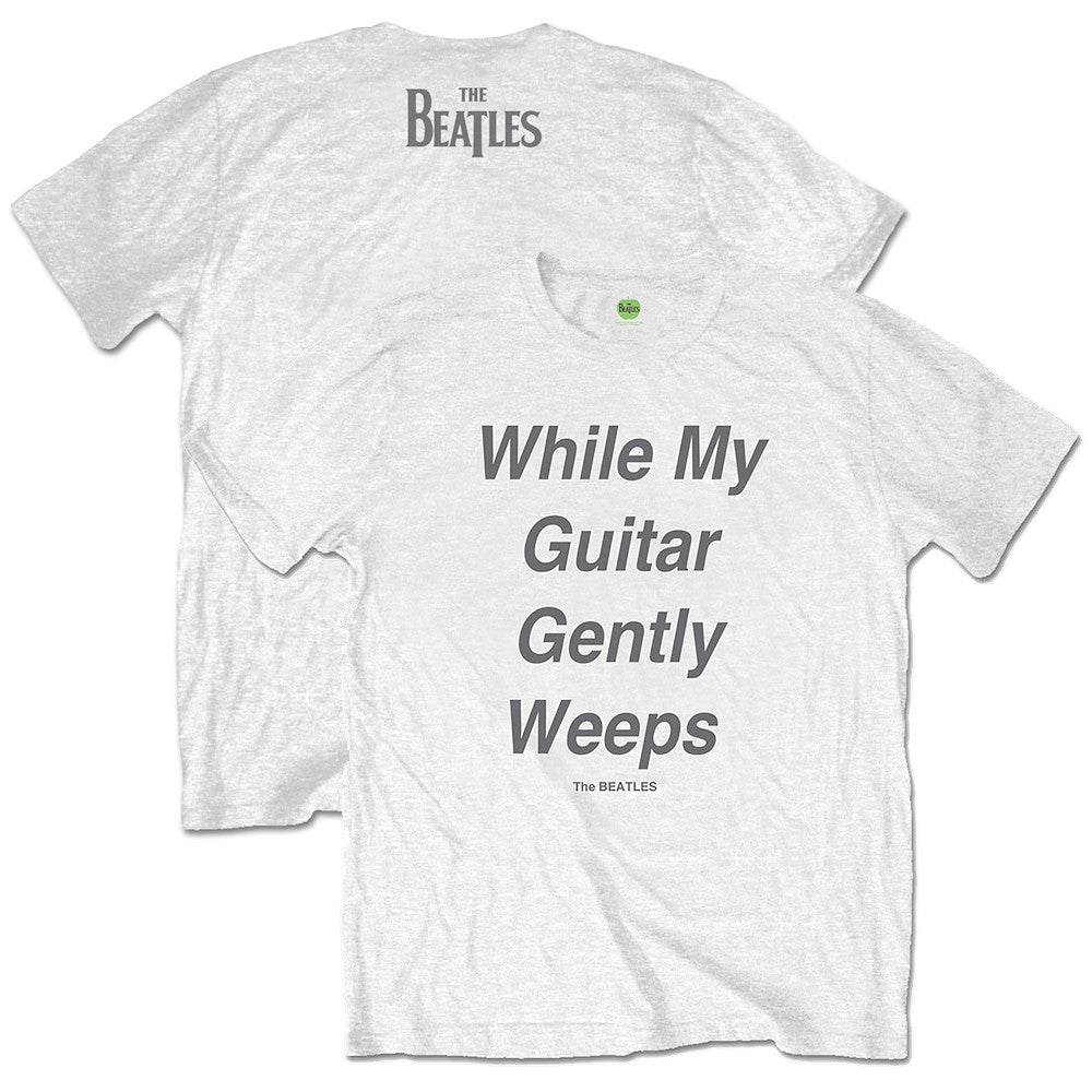 THE BEATLES - (来日 60周年 ) - While My Guitar Gently Weeps / バックプリントあり