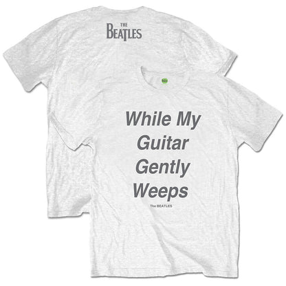 THE BEATLES - (来日 60周年 ) - While My Guitar Gently Weeps / バックプリントあり