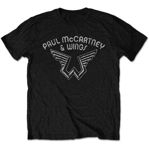 【予約商品】 PAUL MCCARTNEY ポールマッカートニー (9月 映画公開 ) - Wings Logo / Tシャツ / メンズ 【公式 / オフィシャル】