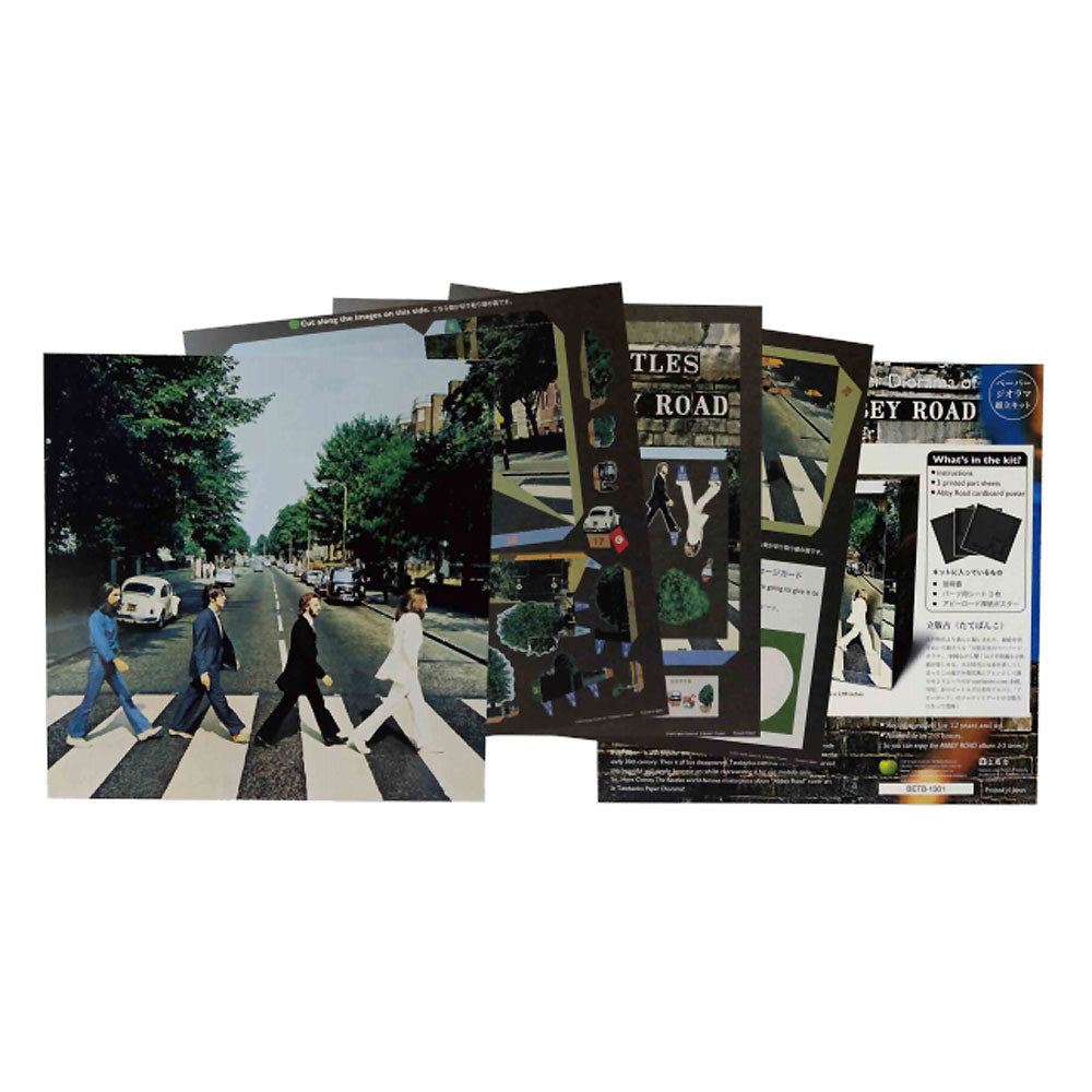 THE BEATLES ビートルズ (来日 60周年 ) - Abbey Road / Tatebankoペーパージオラマ / グッズ