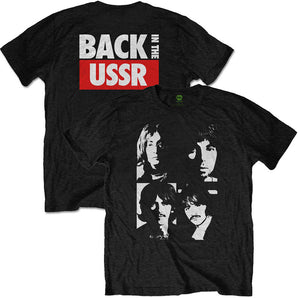 THE BEATLES ビートルズ (ABBEY ROAD 55周年 ) - Back in the USSR / バックプリントあり / Tシャツ / メンズ 【公式 / オフィシャル】