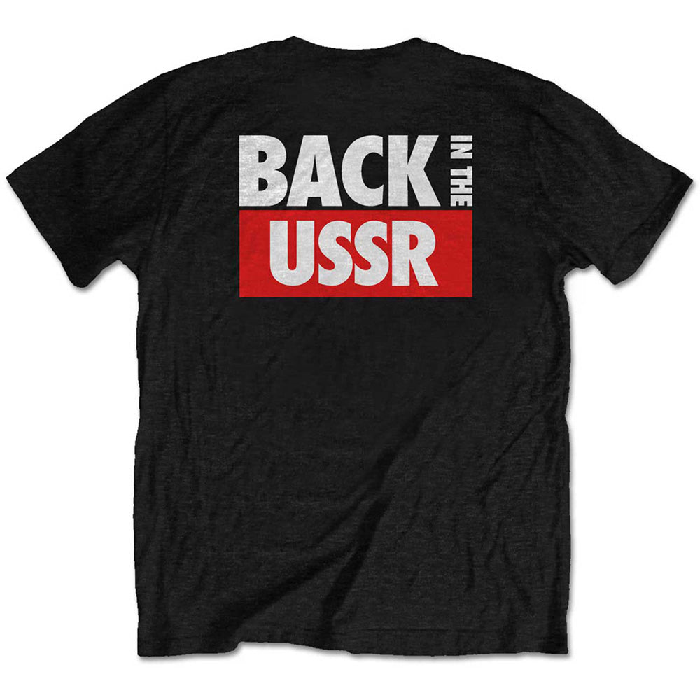 THE BEATLES ビートルズ (来日 60周年 ) - Back in the USSR / バックプリントあり / Tシャツ / メンズ