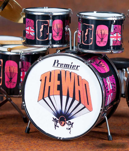 THE WHO ザ・フー - Keith Moon Drum Set（限定） / ミニチュア楽器