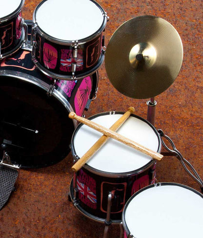 THE WHO ザ・フー - Keith Moon Drum Set（限定） / ミニチュア楽器
