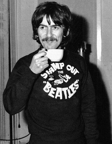 GEORGE HARRISON ジョージハリスン (追悼 25年 ) - Stamp Out The Beatles（ジョージ・ハリスン愛用） / パーカー・スウェット / メンズ