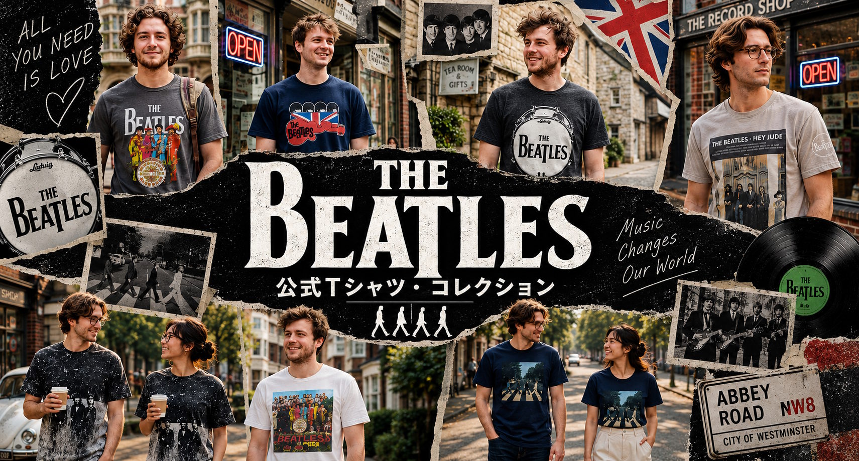 GET BACK｜世界で最も歴史あるビートルズ公式グッズストア BRITISH