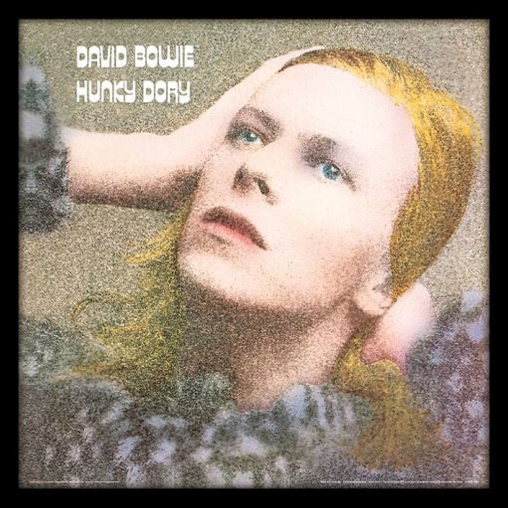 DAVID BOWIE - (追悼 10年 ) - HUNKY DORY (アルバム・シリーズ額)