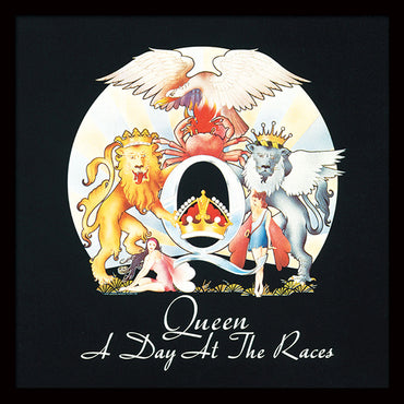 QUEEN - (フレディ 生誕 80年 ) - A DAY AT THE RACES (アルバム・シリーズ額)