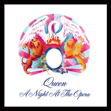 QUEEN - (フレディ 生誕 80年 ) - A NIGHT AT THE OPERA (アルバム・シリーズ額)