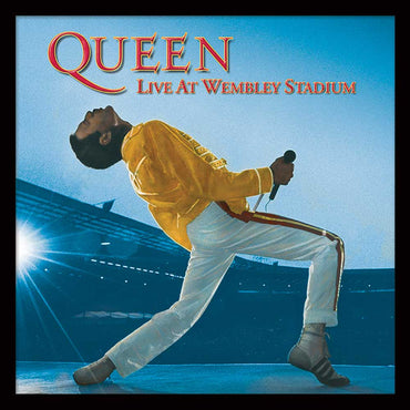 QUEEN - (フレディ 生誕 80年 ) - LIVE AT WEMBLEY (アルバム・シリーズ額)