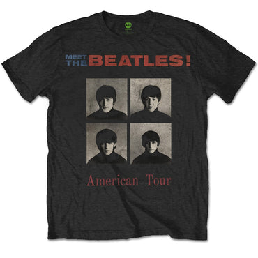 THE BEATLES ビートルズ (来日 60周年 ) - AMERICAN TOUR 1964 / HDN（復刻ツアーTシリーズ） / バックプリントあり / Tシャツ / メンズ