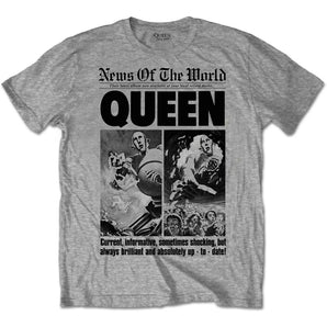 QUEEN - (結成 55周年 ) - NEWS OF THE WORLD 40TH FRONT PAGE 40周年記念デザイン