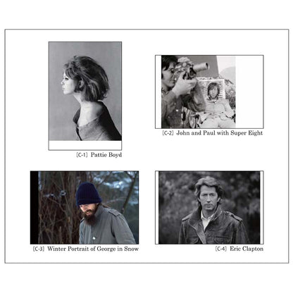 GEORGE HARRISON ジョージハリスン (追悼 25年 ) - Pattie Boyd Postcard Collection set3（ポストカード4枚セット） / ポストカード・レター