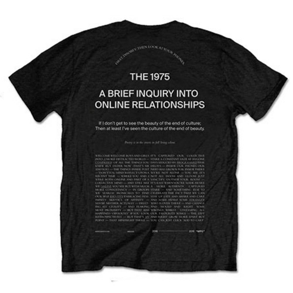 THE 1975 - ABIIOR Wecome Welcome / バックプリントあり / Tシャツ / メンズ