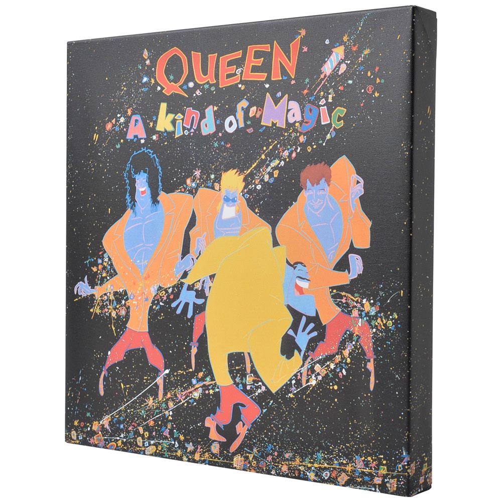 QUEEN - (フレディ 生誕 80年 ) - A Kind of Magic/ キャンバス・プリント木枠（40×40×3.8cm）