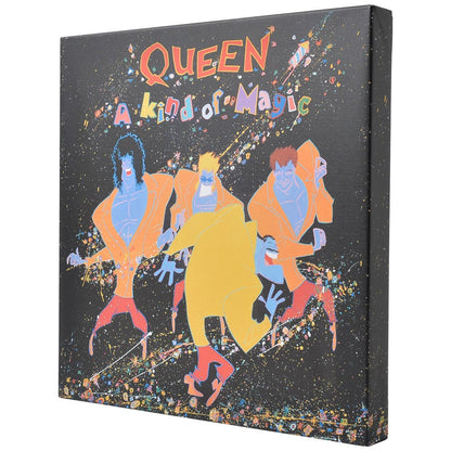 QUEEN - (フレディ 生誕 80年 ) - A Kind of Magic/ キャンバス・プリント木枠（40×40×3.8cm）