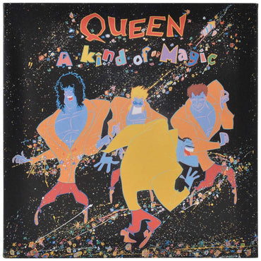 QUEEN クイーン (フレディ 生誕 80年 ) - A Kind of Magic/ キャンバス・プリント木枠（40×40×3.8cm） / インテリア額