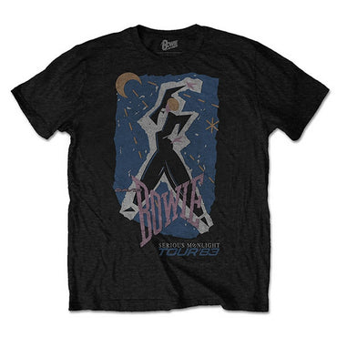 DAVID BOWIE デヴィッドボウイ (追悼 10年 ) - 83' Tour / バックプリントあり / Tシャツ / メンズ