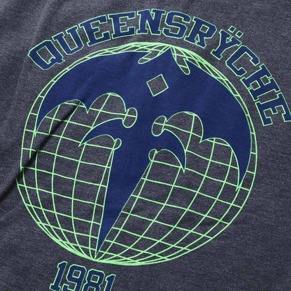 QUEENSRYCHE クイーンズライク - ATHLETIC GLOBE HOODIE / ジップ / 限定 / パーカー・スウェット / メンズ