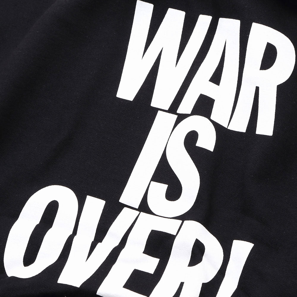 JOHN LENNON ジョンレノン (生誕 85年 ) - WAR IS OVER / white print / パーカー・スウェット / メンズ