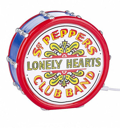 THE BEATLES - (来日 60周年 ) - SGT PEPPERS DRUM / LEDランプ / Disaster(U.K.ブランド)