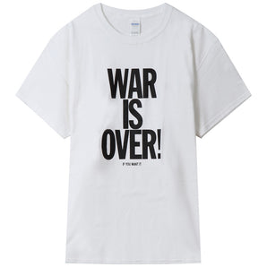 JOHN LENNON ジョンレノン - WAR IS OVER / Tシャツ / メンズ