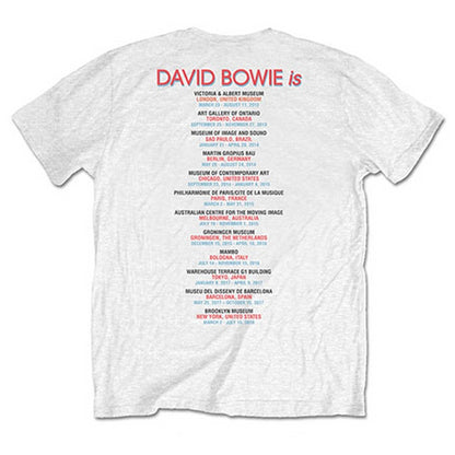 DAVID BOWIE デヴィッドボウイ (追悼 10年 ) - Bowie Is / バックプリントあり / Tシャツ / メンズ