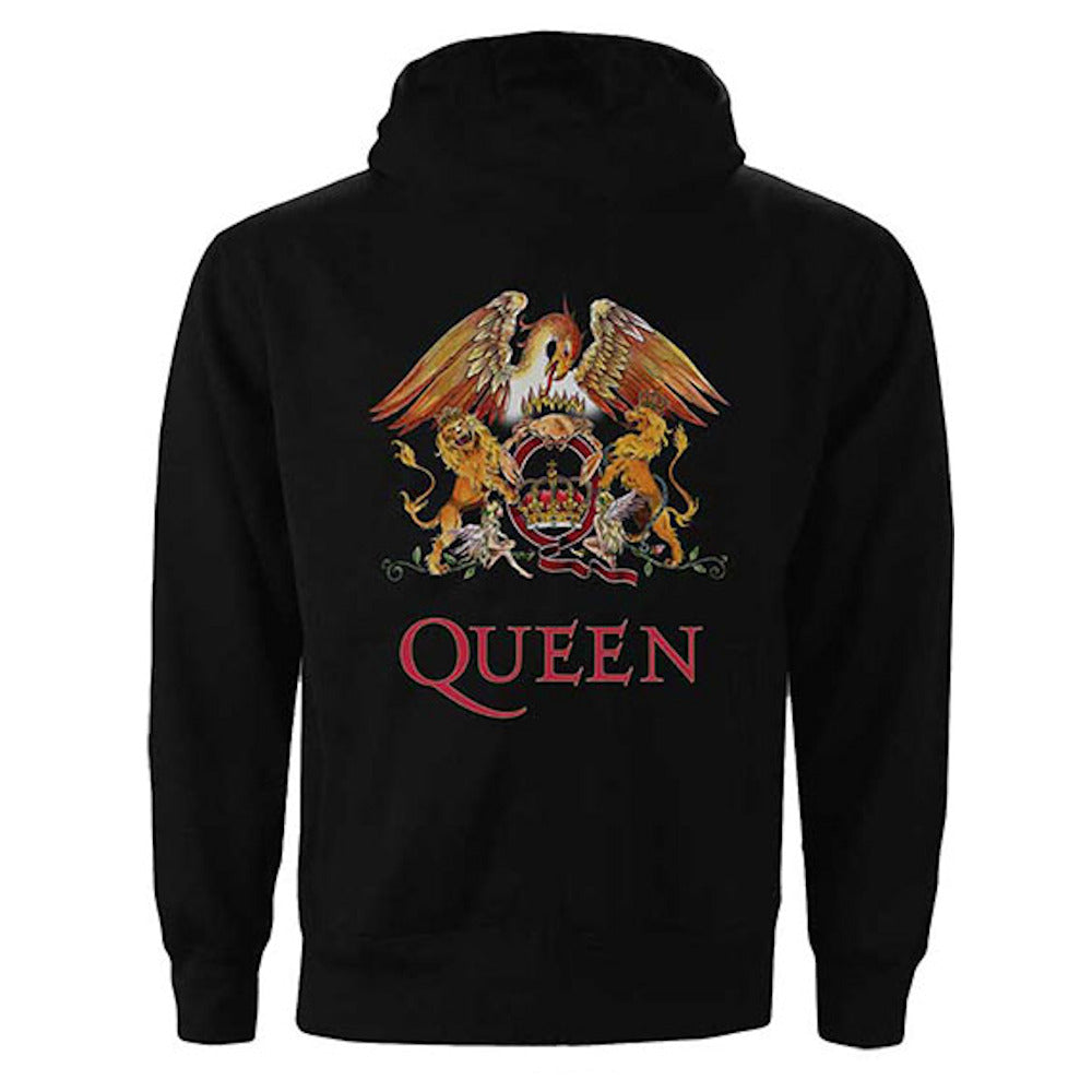 QUEEN クイーン (フレディ 生誕 80年 ) - Classic Crest / ジップ / バックプリントあり / パーカー・スウェット / レディース