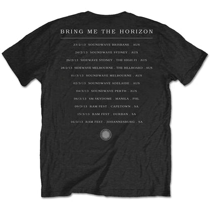 BRING ME THE HORIZON ブリングミーザホライズン (デビュー 20周年 ) - SEMPITERNAL TOUR (復刻ツアーTシリーズ) / バックプリントあり / Tシャツ / メンズ