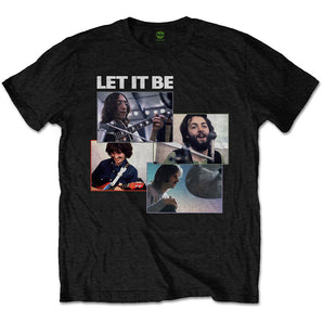 THE BEATLES ビートルズ (ABBEY ROAD 55周年 ) - Let It Be Recording Shots / Tシャツ / メンズ 【公式 / オフィシャル】