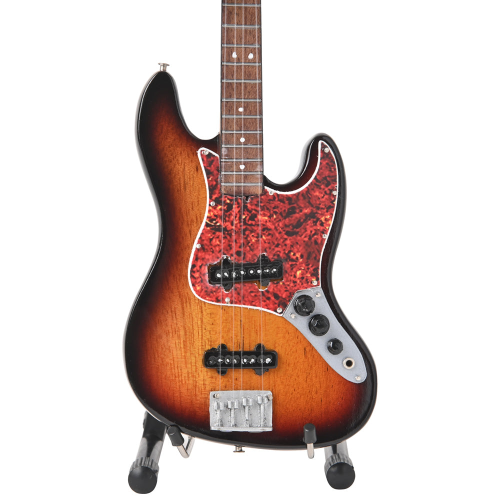 FENDER フェンダー - Sunburst Jazz Bass Miniature Guitar / ミニチュア楽器