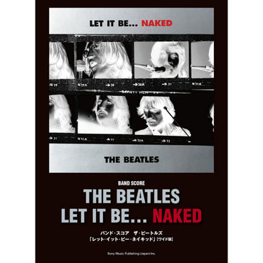 THE BEATLES - (来日 60周年 ) - バンド・スコア / レット・イット・ビー・ネイキッド / [ワイド版]