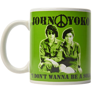 JOHN LENNON ジョンレノン - I DON'T WANNA BE A SOLDIER / マグカップ