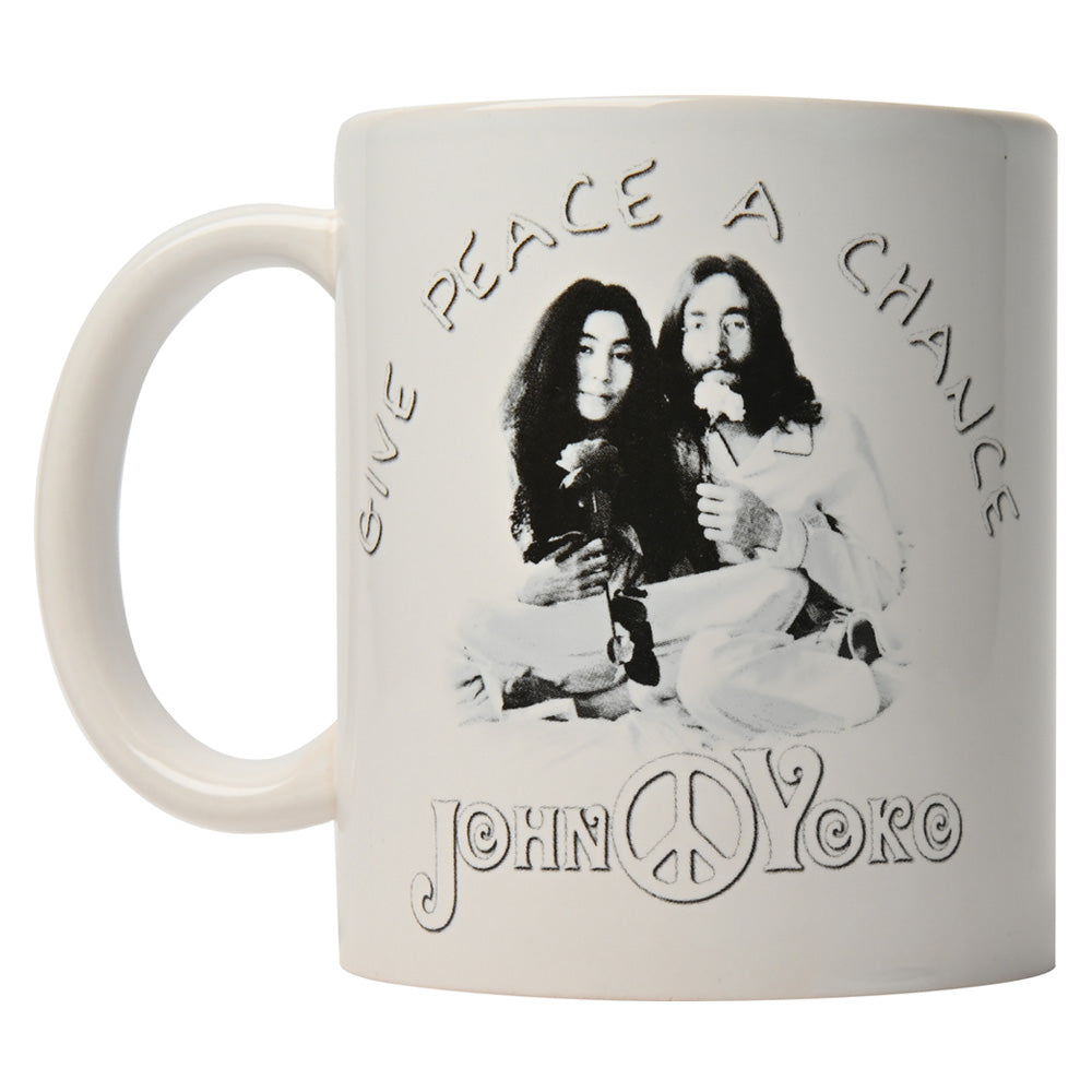 JOHN LENNON ジョンレノン (生誕 85年 ) - Give Peace A Chance / マグカップ
