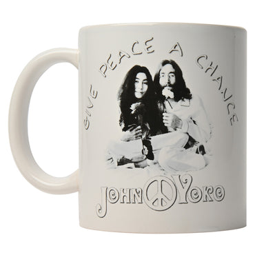 JOHN LENNON ジョンレノン (生誕 85年 ) - Give Peace A Chance / マグカップ
